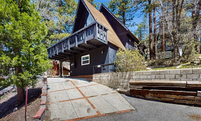 Arrowbear Lake House | Serene Boho A-Frame w/Wood Stove and Expansive Deck - Close to Hiking & Skiing