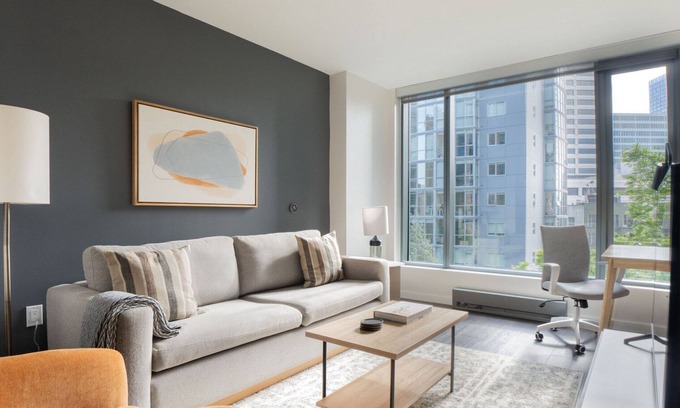 Civic Center Apartment | Serene Hayes Valley 1BR w/Movie Theater, nr Bars & Shops, by Blueground