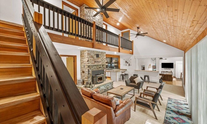 Jefferson Township House | Serene Laurel Highlands Getaway with Deck and Sunroom
