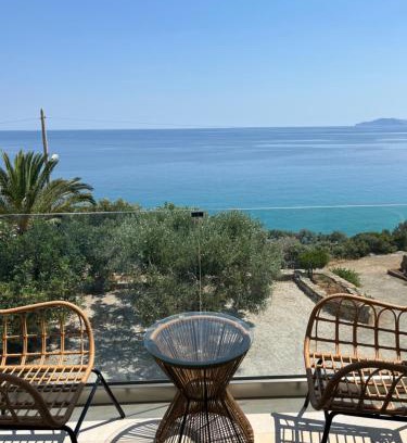 Ammoudara Apartment | Serenity garden with sea view