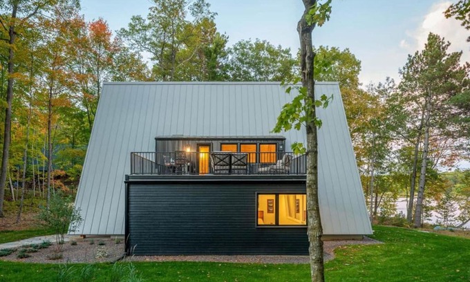 Oakwood House | Serenity in Style A Frame Escape Cabin 2