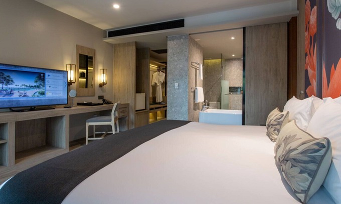 Khuekkhak Resort | (SHA+)Deluxe Double Room with private terraces (D10)