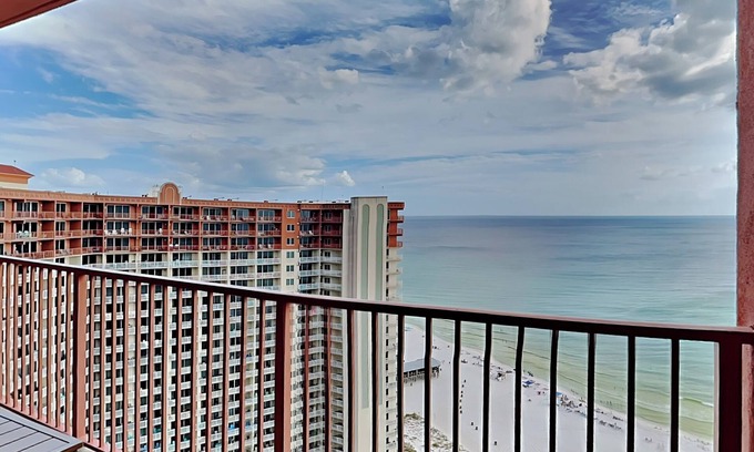 Panama City Beach Condo | Shores of Panama #2311 | Gulf Front + Resort Amenities