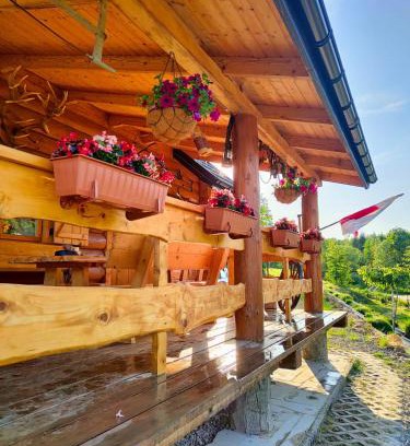 gmina Tarnowiec House | Siedlisko Sielska Dolina Nad Stawem luksusowy domek całoroczny z klimatyzacją