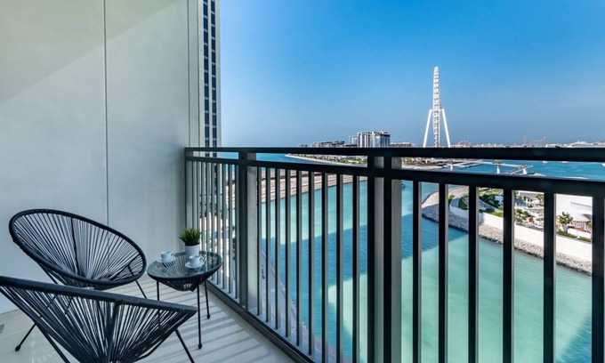 Al Sufouh 2 Apartment | Silkhaus Dubai Eye View 2 BDR | Sea View