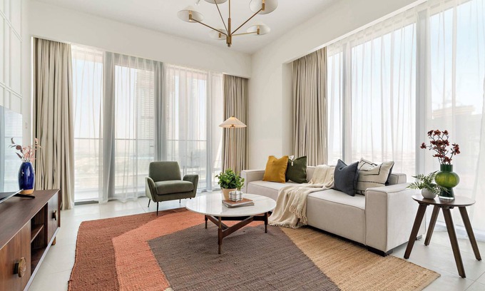 Al Safa Apartment | Silkhaus Luxury 1BR Stay | Canal Front in Al Wasl