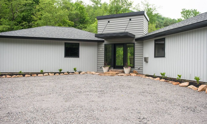 Sarver House | Single Level Home with Deck and Creek