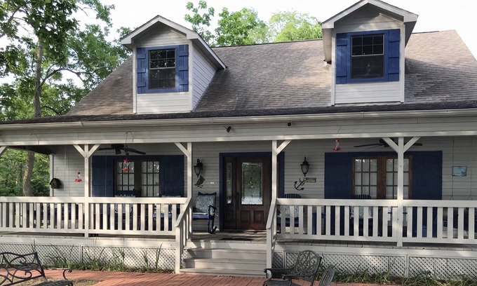 Atchafalaya House | Sitting on the banks Atchafalaya River, near Butte LaRose, heart of the Basin