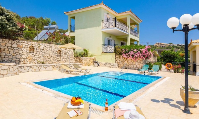 Skala Villa | Skala Villa Green - Three Bedroom Villa, Sleeps 8