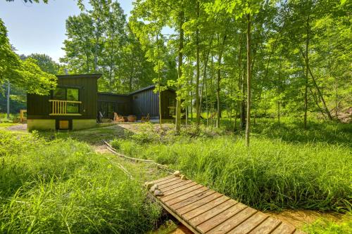 Empire House | Ski and Unwind Cozy Creekside Cabin in Glen Arbor!