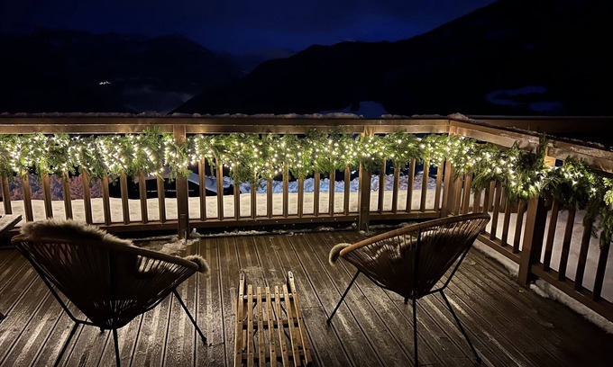 Doucy-Combelouviere Apartment | Ski in ski out apartment with exceptional view