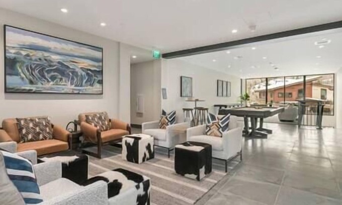 Avon Apartment | Ski In/Out Riverfront Resort. Pool & Gondola. Mountain Views