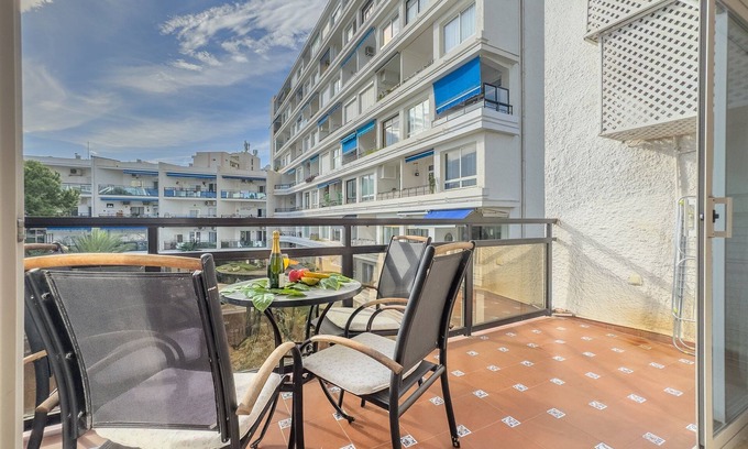 Marbella Seafront Promenade Apartment | Skol 208A First Line Beach West Facing Duplex Apartment