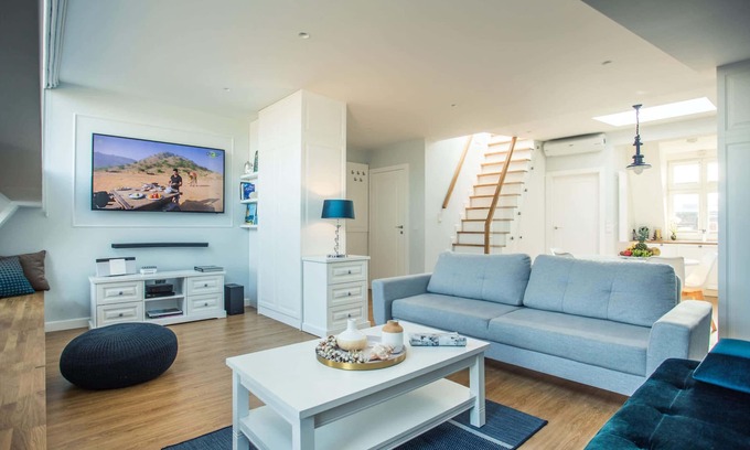 Sopot Apartment | Sky and Sea Sopot | Deluxe Apartment with Rooftop Terrace