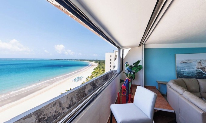 Isla Verde Apartment | Skyview Sanctuary 4BR with Exclusive Beach Access