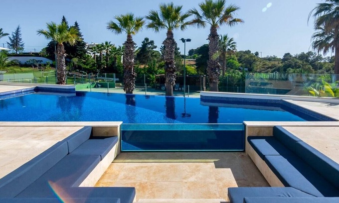 Porches Villa | Sleek Algarve Villa With Spa, Gym and Heated Pool