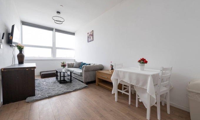 Smethwick Apartment | Sleek and Serene Stay in West Bromwich