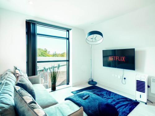 Leeds Apartment | Sleek one-bedroom apartment next to Leeds Arena