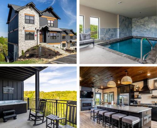 Sevierville House | Smoky Mountain Chalet with Indoor Pool