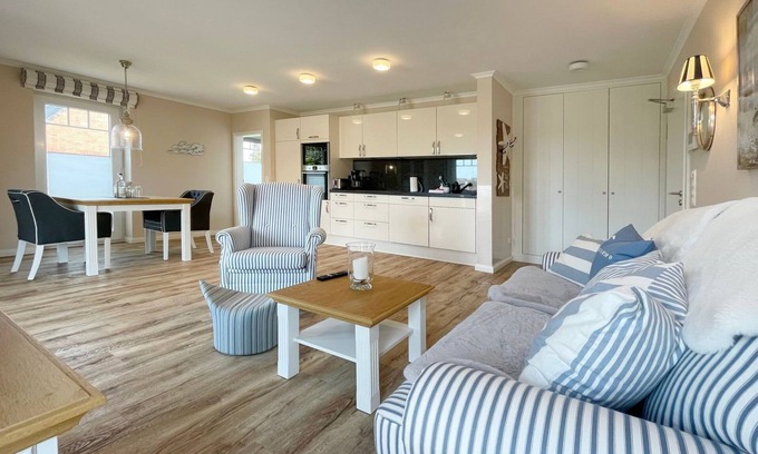 Vorstadt Apartment | Smukke Lys - Smukke Lys - Stylish, barrier-free vacation apartment with elevator in