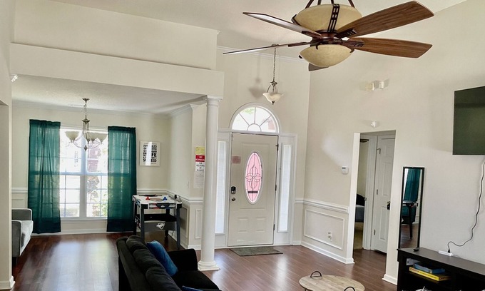Pooler House | Sought After Quiet Areal BB court & Air Hockey