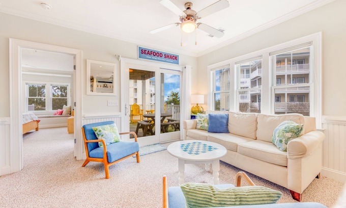 Hatteras Condo | Sound Side Condo in the Slash Creek Community with Community Pool