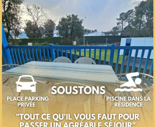 Soustons Apartment | Soustons - Piscine - Famille - Centre Ville