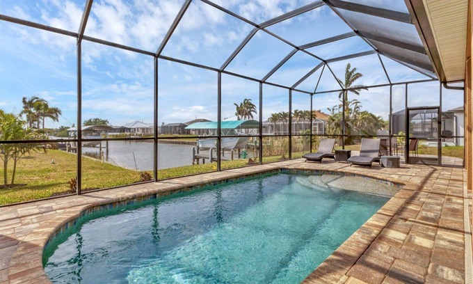 South Gulf Cove House | South Gulf Cove 3 Bedroom Canal Pool Home