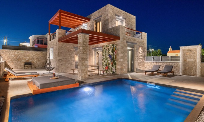 Lahania Villa | Southrock Villas - 6 Bed Executive Seaview Villa with Private Pool (New Listing)