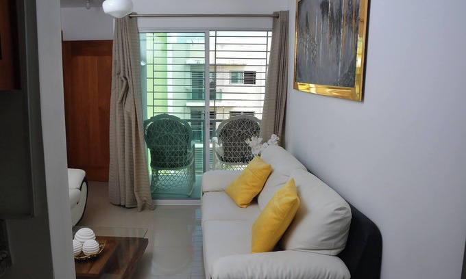 Llanos de Gurabo I Apartment | Spacious 3-bedroom and 2 bathroom with WiFi, fitness room, pool area santiagoRD