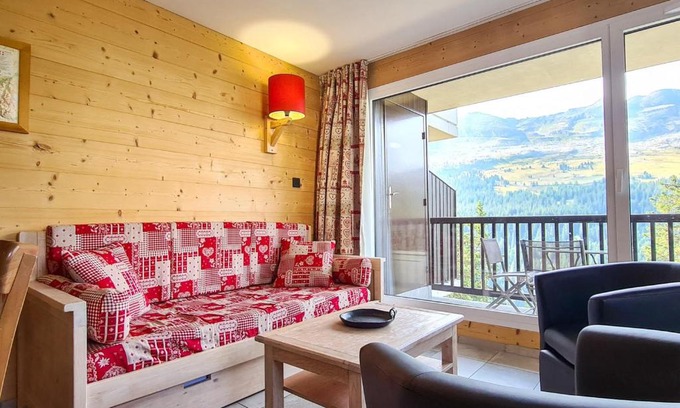 Flaine Apartment | Spacieux Appartement 3 Pièces + Cabine à Flaine Forêt, Balcon & Parking - FR-1-425-134