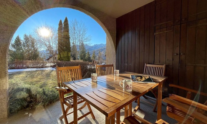 Briancon Apartment | Spacious 2-BR Apt in Briançon, Garden, Near Hiking Trails, Sleeps 6, Parking