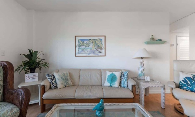 South Patrick Shores Apartment | Spacious 3BR Beachfront Condo w/Balcony & Parking