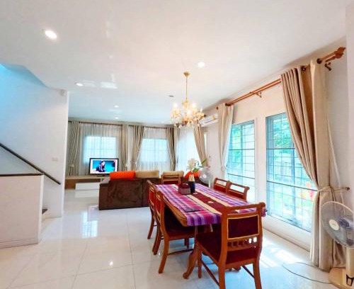 Sai Mai Resort | Spacious 3BR Family Home for Rent-Delight at Scene Vilage, Saimai, Bangkok