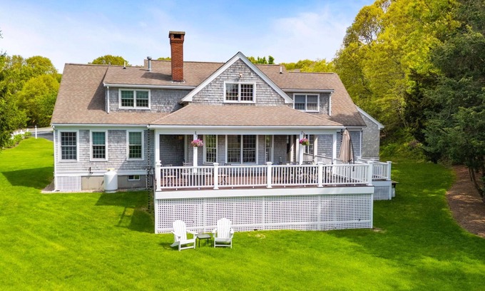 West Barnstable House | Spacious 4-bedroom House Featuring Stunning Marsh Views