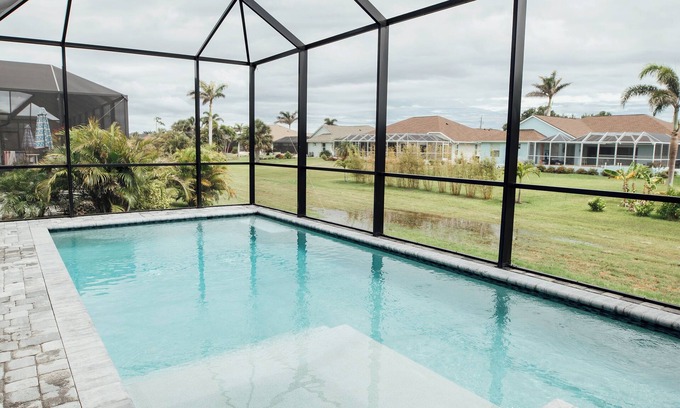Long Meadow House | Spacious 4BR Escape with Heated Saltwater Pool & Hot Tub – Near Beaches & Golf