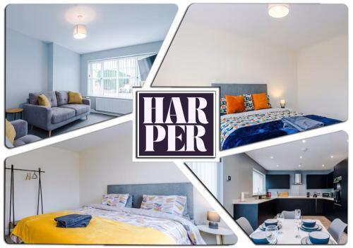 Ewloe House | Spacious 5BR Detached House by Harperletting - Driveway, Hawarden, Long&Short Stays