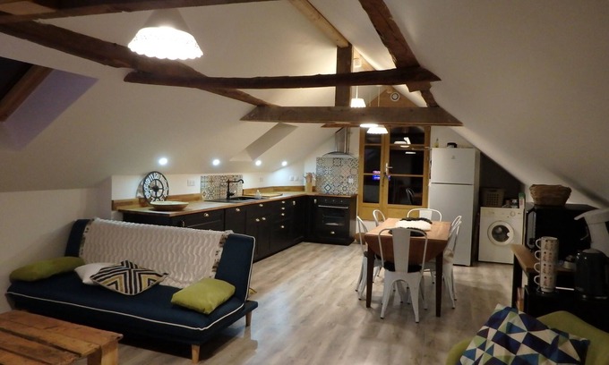 Bagneres-de-Luchon House | Spacious barn, comfortable for family stay. Charming place, outdoor terrace