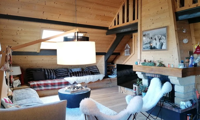 Pra Loup Ski Chalet | Spacious chalet for 10 people, near cable car in Pra Loup