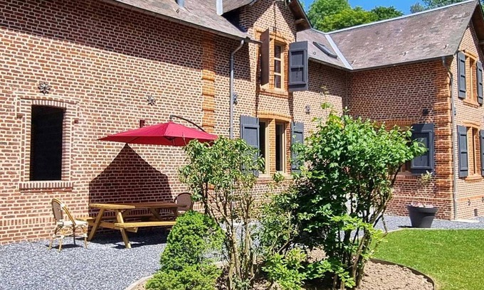 Boussois Cottage | Spacious countryside rental, fireplace, pets allowed, 3 bedrooms near Thiérache