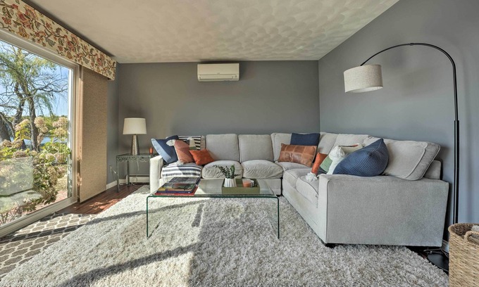 Delton House | Spacious Delton Home w/Fire Pit + Lake Views