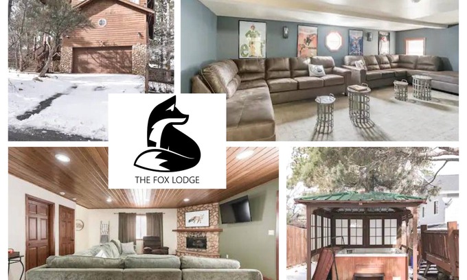 Sugarloaf Cabin | Spacious Family Escape with Theater, Hot Tub, Pool Table, A/C and Pet Friendly
