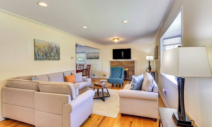 Fanwood House | Spacious Fanwood Home w/Decks, Walk to Park!