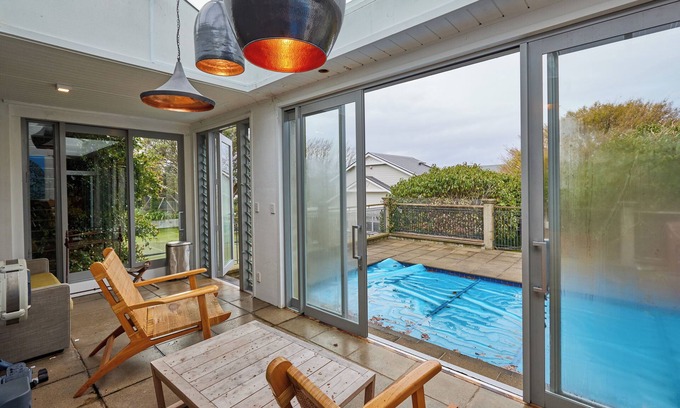 Northland House | Spacious four bedroom home with Private Hot Tub, Heated Pool & Tennis Court.