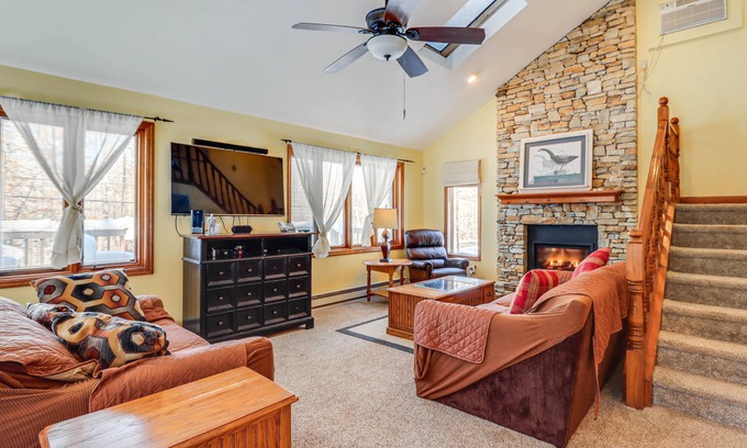 Sybertsville House | Spacious Hazleton Home - Walk to Lake Susquehanna!