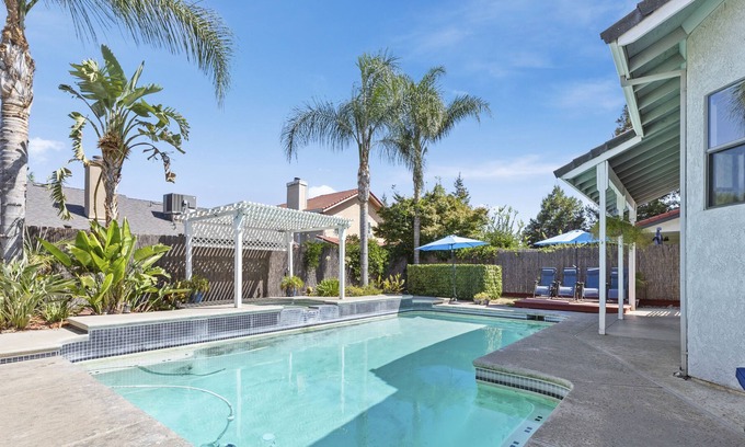 Turlock House | Spacious Home w/Pool Near Campus