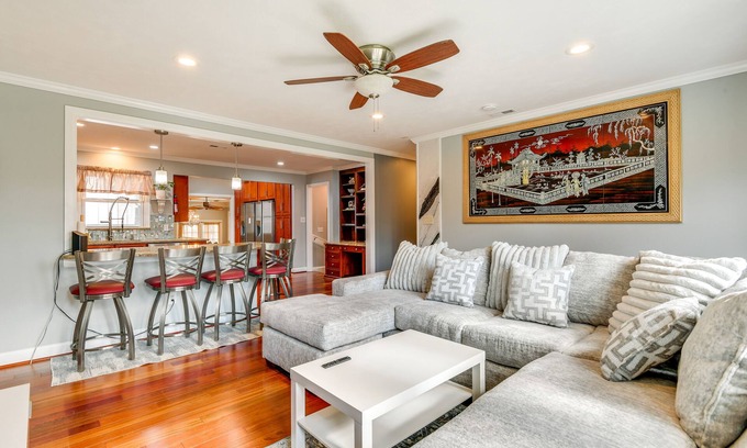 Severn House | Spacious Home w/Tranquil Patio ~ 29 Mi to DC!