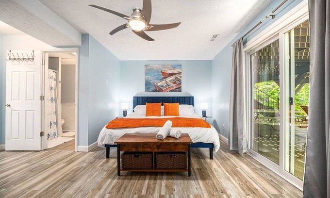 South Gull Lake House | Spacious King Suite on Gull Lake
