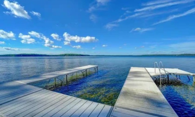 Hayward Cabin | Spacious lakeside retreat with commanding lake views and upgraded interior