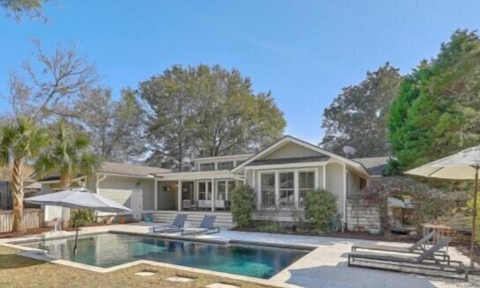 Charleston House | Spacious Mt Pleasant Getaway with Pool, Near Sullivan’s Island & Downtown